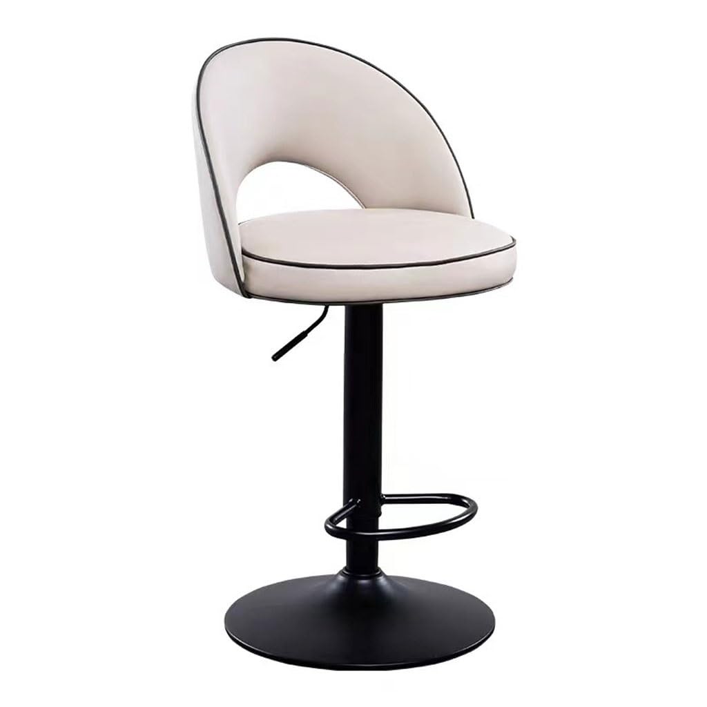 Tabouret de bar réglable contre le mal de dos avec assise pivotante confortable