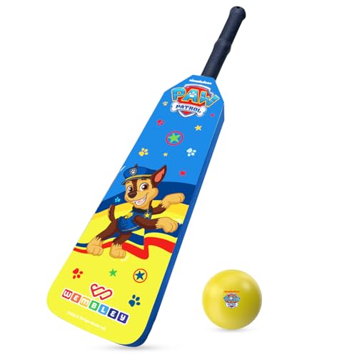 Image of Wembley Paw Patrol Bat Ball Set for Kids | Made from Premium EVA Foam | Lightweight Bat with Ball | Indoor & Outdoor Bat Ball for Kids 2+ Years | Birthday Gift for Kids (Paw Family)