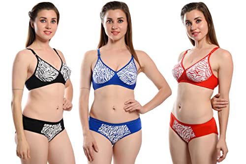 Image of Love Maker | Lingerie Set for Women | Bra Panty Set for Women | Undergarments for Women Bra Panty | Innerwear for Women | Non Padded Bra for Women | Cotton Bra Panty for Women Daily use.