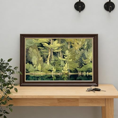 Impression de paysage canadien WCYB Shore Pattern art mural salon