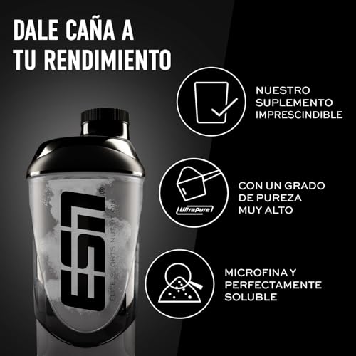 Miniatura 2 de Esn Creatina Monohidrato Ultrapura, 500 G, 142 Porciones, Microfina Y Perfectamente Soluble - Made In Germany El Envase Puede Variar