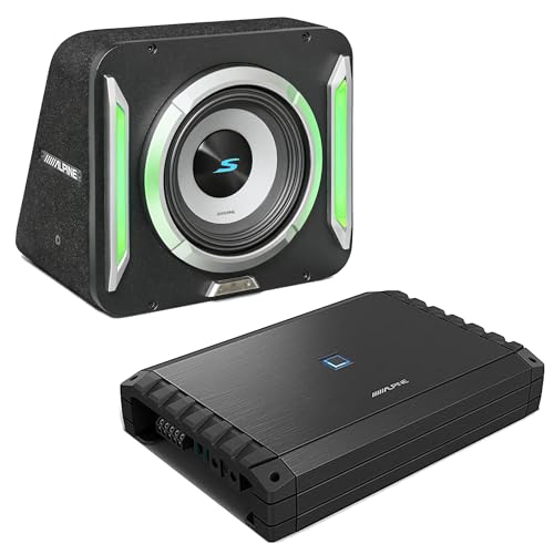 Alpine S2-A55V S-Series 5-Channel Amplifier & S2-SB10 10