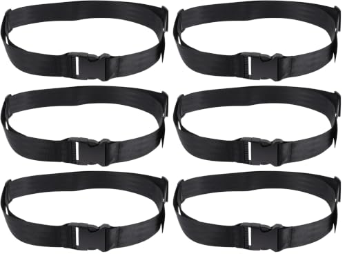 Image of 6 Pack High Chair Straps Replacement, Adjustable Baby Chair Harness Straps, Portable Straps for Toddler Feeding Chair, Stroller