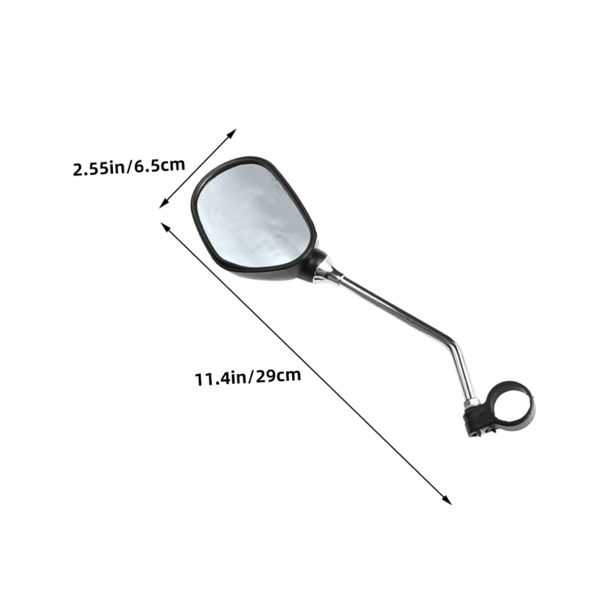 SUPVOX 2 paia Specchietti Retrovisori per Bicicletta con Angolo di Visione Montaggio Manubrio Resistenti Agli Urti per Mountain Bike e Bici da per Maggiore Sicurezza