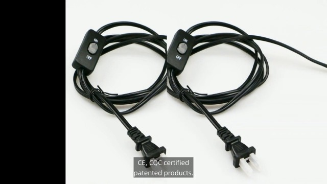 Amazon.com: 10 Feet Lamp Cord with Switch,1 Pack 2 Prong 18AWG