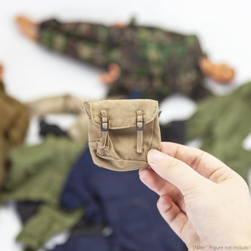 SIXPOINTS 8 Set 1/6 Scale Camo Military Uniforms Suit & Lots Harness Bag Accessories Fit for 12" GI Joe Ultimate Soldier Male Military Action Figure Body