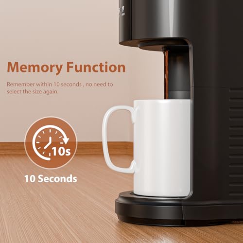 Image of WAA Single Serve Coffee Maker for Capsule & Ground Coffee
