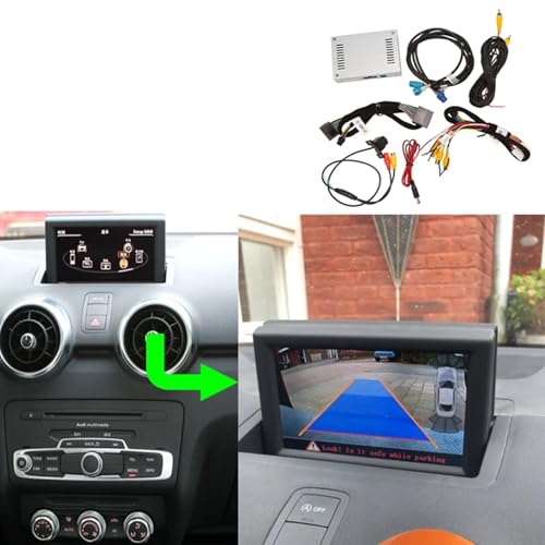 Caméra recul voiture Audi A1 8X kit décodeur interface écran origine - 2