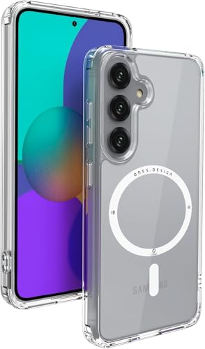 Image of ONES Magnetic for Samsung Galaxy S26 Slim Case, Compatible with Magsafe, Military-Grade Drop Guard, Anti-Yellowing, Shockproof Cover for Galaxy S26, Scratch-Resistant, Transparent