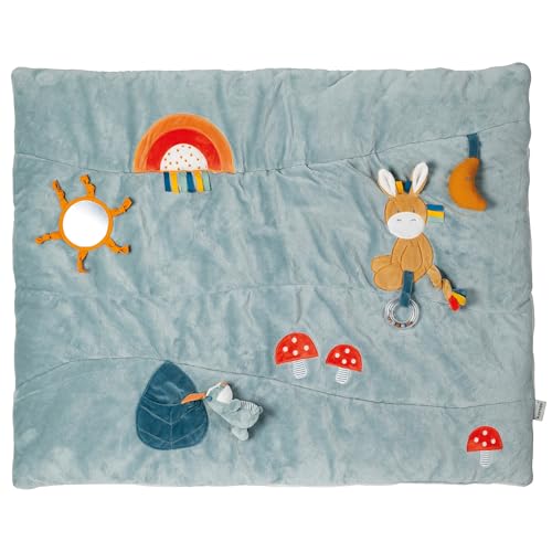 Tapis d'éveil rectangulaire Nattou coloré pour le salon
