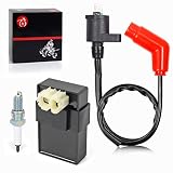 Igniter CDI Box and Ignition Coil Spark Plug For Honda 1993-2006 TRX300EX 300EX Sportrax 300 30410-Hm3-003
