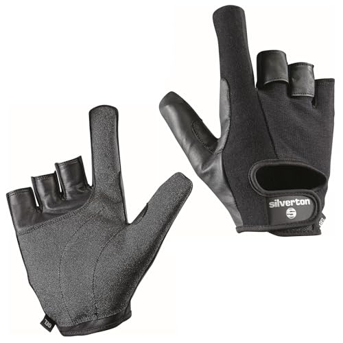 Silverton Wheel Chair Sports Handschuhe, Speziell für Rollstuhlfahrer entwickelt, rutschfestes Spezialleder und Gelpolsterung (M) Silverton Wheel Chair Sports Handschuhe, Speziell für Rollstuhlfahrer entwickelt, rutschfestes Spezialleder und Gelpolsterung (M)