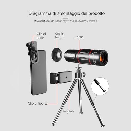 Lentes multifuncionales para cámara móvil con óptica de alta claridad para capturas detalladas 7