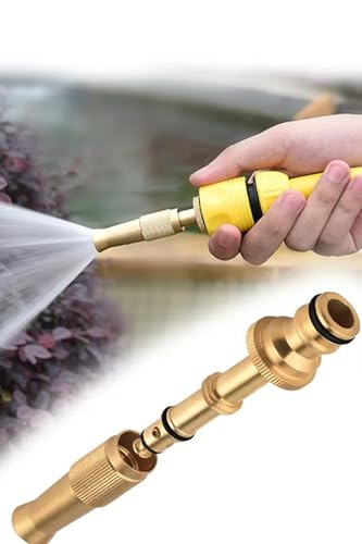Yüksek Basınçlı Ayarlanabilir Tazyikli Su Püskürtme Bahçe Sulama Püskürtme Hortum Başlığı