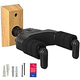 Guitar Wall Hanger Mount Stand with Auto Lock for Acoustic, Electric and Classical Guitar, Ukulele,...