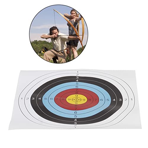Grtheenumb Archery Target Papers Arrows Shot Target for Arrow Bow Outdoor Indoor Accuracy Training 30PCS, archery target papers - Image 7