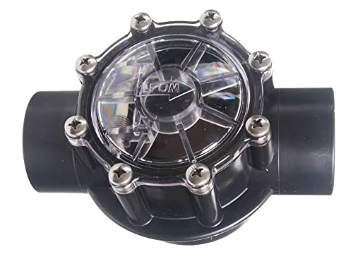 CUSTOM MOLDED PRODUCTS INC CMP 25830-704-000 Hydroseal Black Check Valve 1.5'' Socket x 2'' Spigot