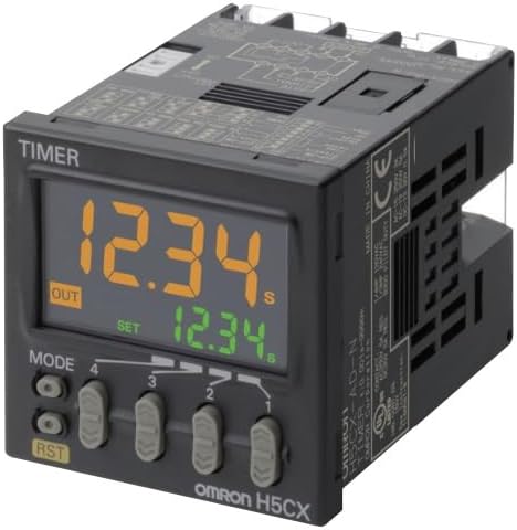 Industrial Automation Electromechanical Multifunction Timer - H5CX-AD-N AC24/DC12-24