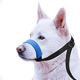 HERRAMIENTA DE ENTRENAMIENTO: Este arnés de cabeza para perros es una forma cómoda y compasiva de evitar que el perro tire durante los paseos y otras situaciones que requieran control. Usando este collar de cabeza para perros, puedes conseguir la máxima seguridad de dirección.