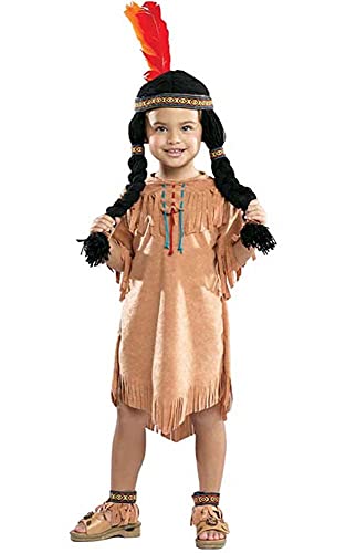 Disfraz completo para niñas, talla pequeña multicolor