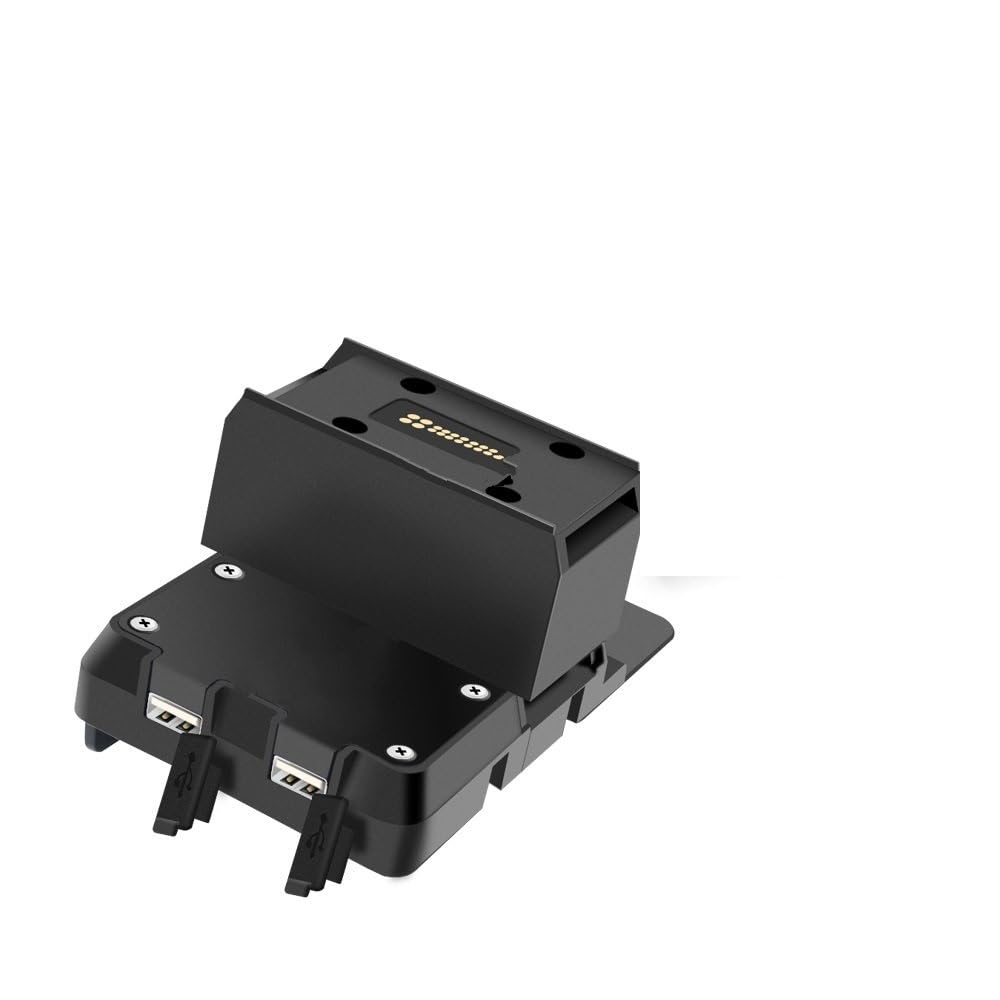 KLAUER Moto Staffa Telefono per B&MW R1200RT R1250RT R 1200 1250 RT 2014-2020 Moto USB Staffa di Navigazione Telefono Cellulare Supporto Wireless Staffa Navigazione (Color : USB)