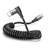 【Fiche USB-C coudée et allongée – Meilleure compatibilité avec coques épaisses】Contrairement aux fiches 90° classiques trop courtes, ce câble USB-C à angle droit intègre un connecteur allongé pour une connexion sûre et fiable avec les coques de protection volumineuses. La longueur supplémentaire permet d’enficher complètement la prise sans être bloqué par les bords épais – idéal pour les coques renforcées et les étuis rigides.