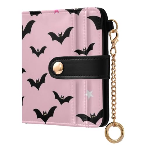 Portefeuille pour femme motif chauve-souris idée cadeau originale