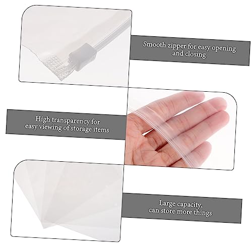 GALPADA 100pcs Clothing Organizer Bags Zippered Travel Storage for Clothes Shoes and Accessories Packing for Travel Camping and Daily Use3