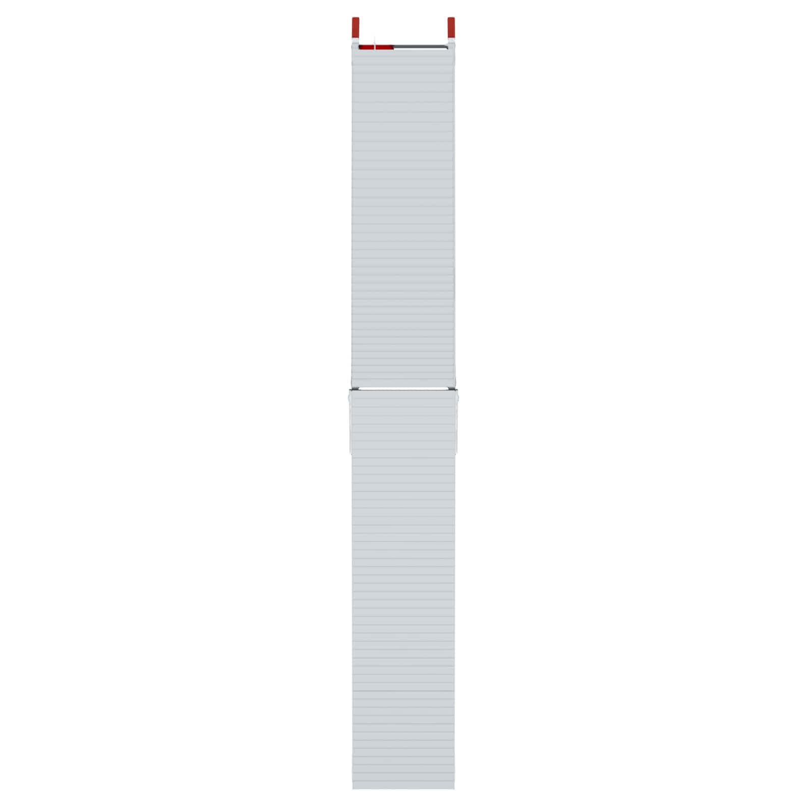 Motorradrampe 2er Set Auffahrrampen 680 kg belastbar klappbar Aluminium 205 cm klappbare Verladerampe für Motorrad ATV Rasenmäher