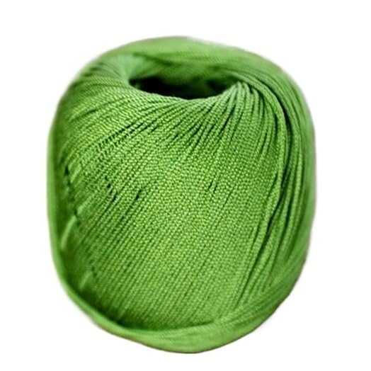 Fil de coton pour crochet d'art fil dentelle mercerisé d'une brillance unique