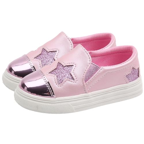 Toddler/Little Kid/Big Kid Girls Toddler Sneakers Slip On Canvas Walking Shoes