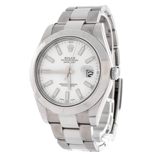 Pre-Loved Oyster Perpetual Datejust II Automatic Watch Stainless Steel 413