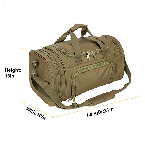 Military Tactical Duffle Bag Gym Bag for Men Travel Sports Bag 24 Inch Small Duffel Bag