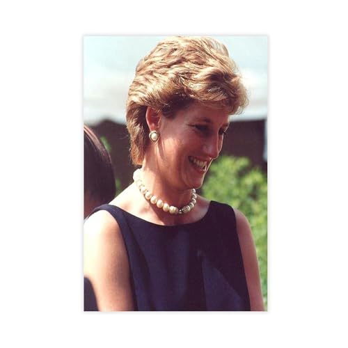Impression sur toile Princesse Diana poster déco chambre salon 30x45