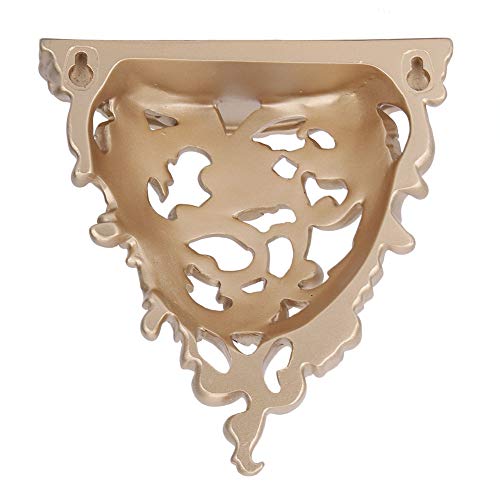 Étagère murale decorative rétro avec support de rangement en résine durable