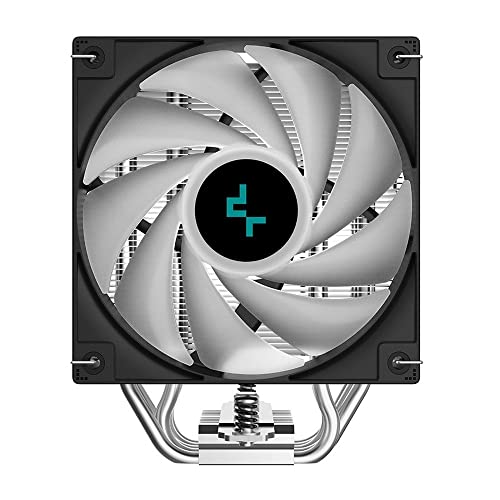 Image of Deepcool AG500 ARGB Compact Single Tower CPU Cooler - Black | Support Intel- LGA1700 /1200 /1151 /1150 /1155 & AMD- AM5 /AM4 - R-AG500-BKANMN-G