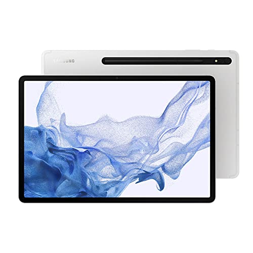 Tablet Samsung Galaxy S8+ 5G, 256GB, 8GB Ram, Tela 12.4 polegadas, Prata, SM-X806BZSUZTO