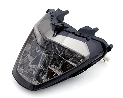 Areyourshop Integrated Led Taillight Turn Signals For Honda Cb300F 2015-2018, Cbr250R 2011-2013, Cbr300R 2014-2018 Smoke #TOP3