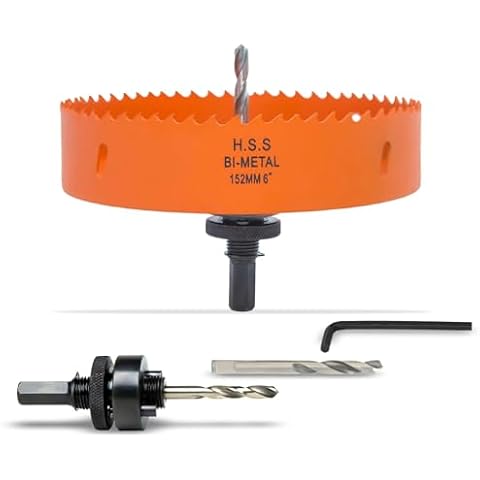VIKITON 6 Inch Bi-Metal Hole Saw Cover