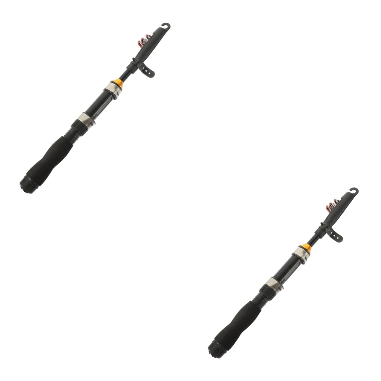 Canne à pêche réutilisable SUPVOX 5 pièces petite canne mini pôle - 8