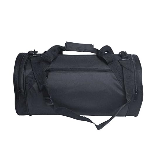 ImpecGear Bolsa redonda de 45,7 cm, bolsa de mão para academia, bolsa esportiva de viagem, academia, Preto, medium, large