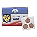 Coin Shield 100 3-Hole Penny 2x2 Cardboard Coin Flips with Mylar Windows Archival Safe