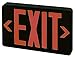 Elco Lighting EELE1B LED Exit Sign Green or Red Letters Single/Double Face Configurable