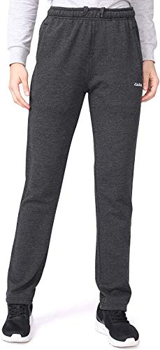 CAMEL CROWN Dames fleece joggingbroek hoge taille sportbroek sweatbroek vrijetijdsbroek katoen lange winter damesbroek voor jogging lopen fitness trainingsbroek met zakken - Image 3