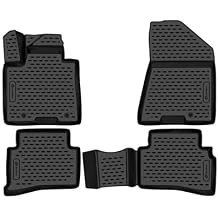 Element EXP.CARKIA0005 3D Custom Fit Premium Anti-Slip Rubber Mats Floor Mats Kia Sportage IV QL 2016->, Black, Fit