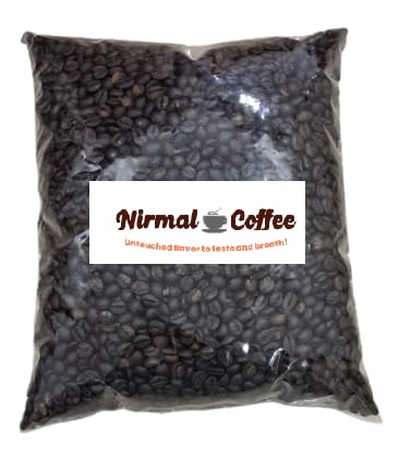 Image of Premium Roasted Robusta Coffee Beans 1kg | AA Grade Whole Bean | Dark Roast | Strong & Bold Flavor | Ideal for Espresso, Filter & French Press
