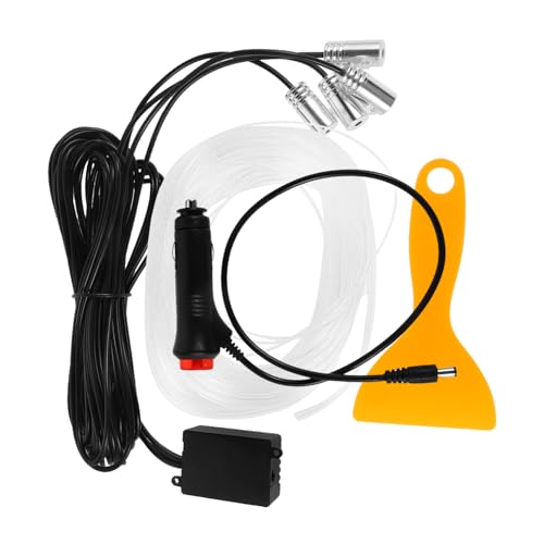 SOESFOUFU 1 Set Led Decorative Light Strips Fiber Optic Ambient Lighting Kit for Car Interior Split 7 Options