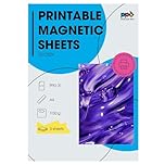 PPD 5 Sheets A4 Inkjet Magnetic Glossy Photo Paper - Easy to use for Home and Office PPD-31-5