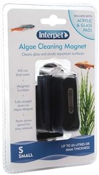 Interpet Aquarium Fish Tank Algae Cleaning Magnet, Designed For Easy ...
