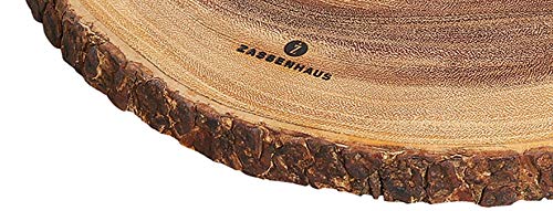 Zassenhaus Tagliere Da Portata Acacia Rotondo 45X2.5Cm - 5